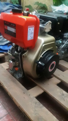 Imagen 3 de 5 de Motor 12 Hp Estacionario Diesel Partidor Leña Jm752