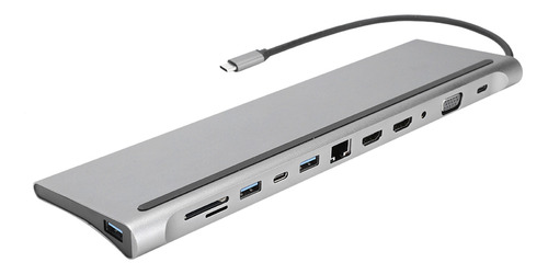 Estación De Acoplamiento Usb C 12-in-1 Adaptador  Laptop