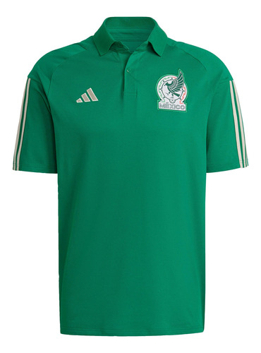 Playera Polo México Tiro 23 - Verde adidas