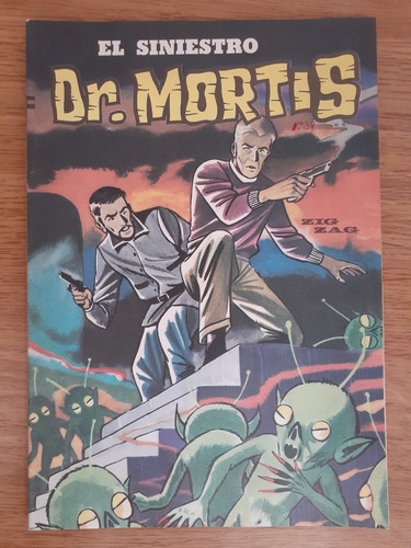 Cómic El Siniestro Dr Mortis Número 38 Editora Zig Zag