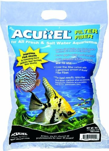 Acurel Llc 100% Fibra De Filtro De Poliéster Acuario Y