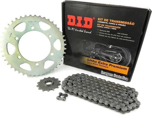 Kit Relação Did Corrente Vx3 + Jt Gsx-s 750 Gsx-s750 43x17
