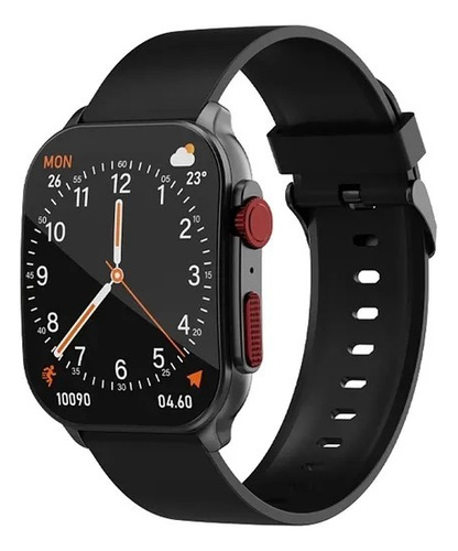 Relógio Smartwatch Imiki Frame 2 Lite Nf + Garantia Preto Milanese Preto Preto