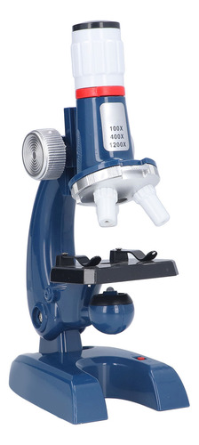 Kit De Microscopio Infantil Para Niños 1200x Slide Science E