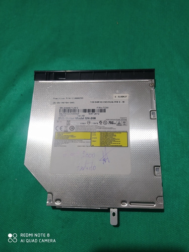 Driver Cd Rom/dvd Notebook Sim+ 2000 (Usado)