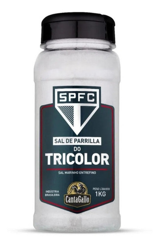 Sal Do Tricolor Parrilla Cantagallo 1kg Só Para Fanaticos 