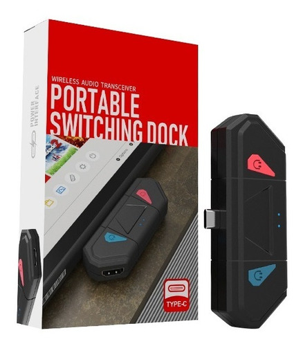 Adaptador Bluetooth Hdmi Nintendo Switch Dock Portatil