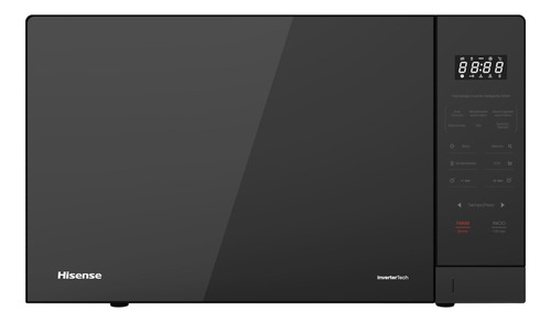 Horno De Microondas 1.6 Pies Color Negro, Hisense