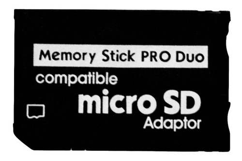 Adaptador Convertidor Memoria Micro Sd A Pro Duo Psp Sony