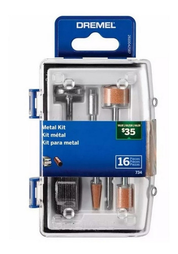 Kit De Metal - 16 Accs Dremel 734