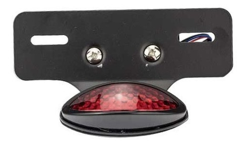 Faro Peligro Gdbs-053 Con Portaplaca Para Moto 