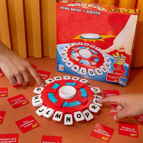 Juego De Mesa | Juego De Palabras | Juego De Pulsar Letras