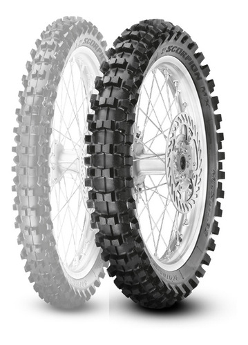 Cubierta 2.75 10 Pirelli Scorpion mx midsoft Guerrero Grf 90