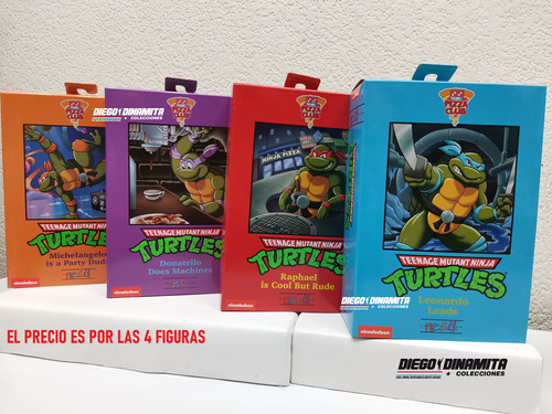 Neca Teenage Mutant Ninja Turtles Pizza Club Pack Target Env