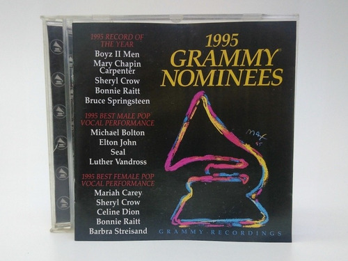 Grammy Nominees 1995 Cd, Bruce Springsteen, Elton John, Seal
