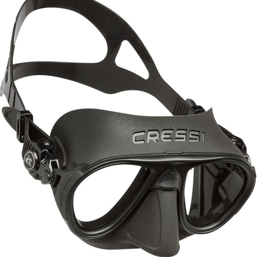 Máscara de buceo de color negro Cressi Caliber