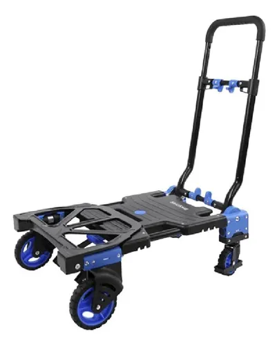 Carro De Mano 2 En 1 En Aluminio - Vf Negro