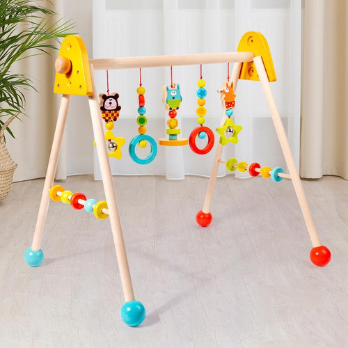 Marco De Fitness Para Bebés Montessori Barra Colgante Fácil