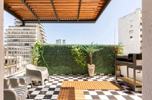 Estudio De Diseño Con Terraza Y Parrilla. Palermo. Por Día! 