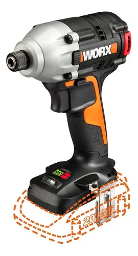 Wx291l.9 Atornillador De Impacto Inalámbrico Power Sha...