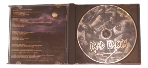 Iced Earth The Glorious Burden Cd Europa Nuevo No Sellado