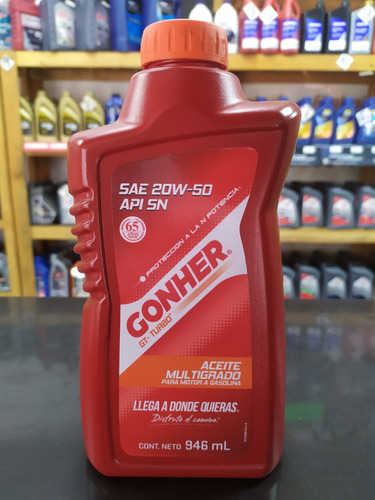 Aceite Gonher 20w-50 Mineral (aceite Multigrado)