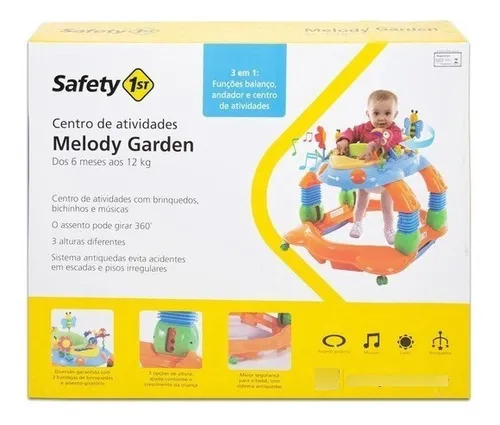 Safety 1st melody cheap garden activity centre