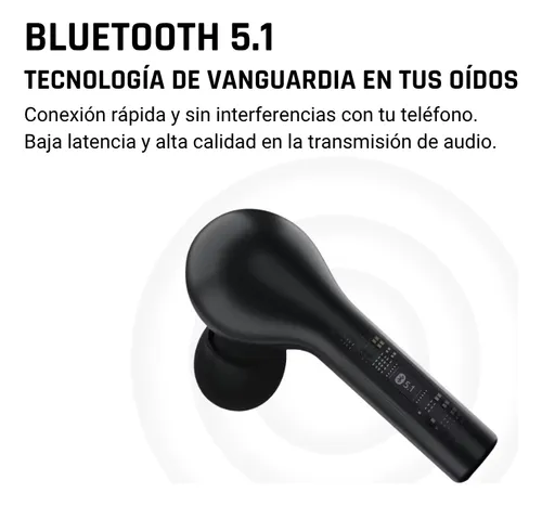 Auricular Bluetooth Gaming Tws T5 Negro Qcy By Xiaomi Negro