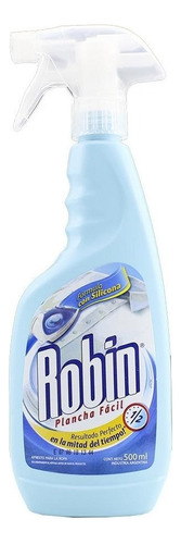 Apresto Ropa Plancha Facil Con Silicona Gatillo Robin 500ml