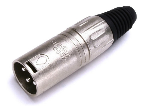 Kit C/ 10 Conectores Plug Xlr Linha Macho Santo Angelo