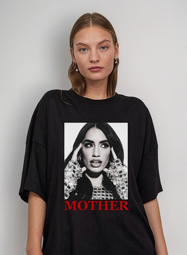 Remera Unisex Lali Espósito Mother Byn Personalizada Algodón