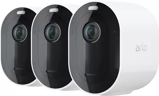 Camaras Seguridad Arlo Pro 4 Spotlight Indoor Outdoor 3 Pack