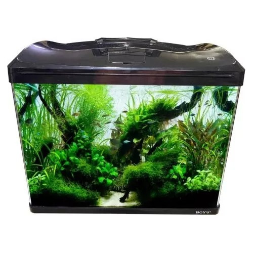 Acuario Boyu Filtro Lampara Peces Plantas Pecera Ec-600