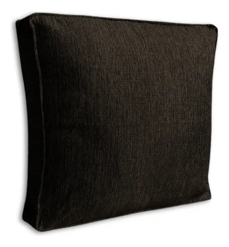 Almohadon Chenille 60x60 Para Sillón Algarrobo Con Fuelle Y Cierre