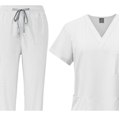 Los Uniformes Del Oficio De Enfermera Que Dan Masajes A Las