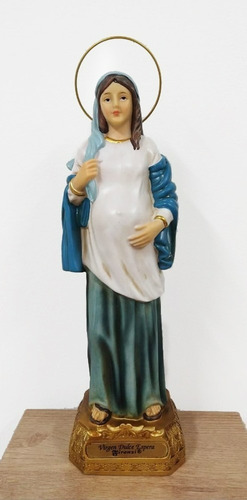 Figura Virgen De La Dulce Espera De 30 Cm