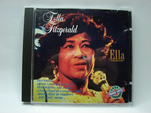 Cd Ella Fitzgerald Ella Canadá Ed Año 1994