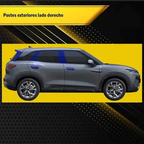 Película Protectora Kit Ppf For Postes De Byd Yuan Pro