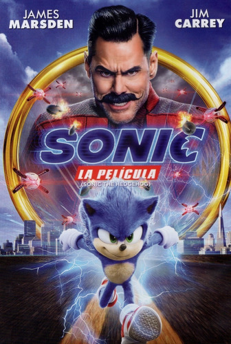 Sonic La Pelicula Jim Carrey Dvd
