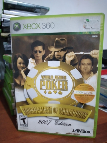 World Series Poker Xbox 360