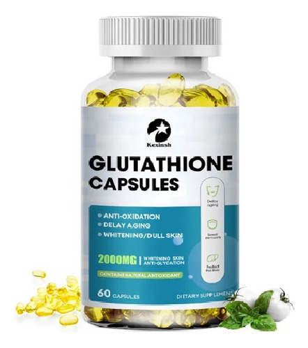 Glutation 2000 Mg 60 Cápsulas