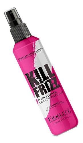 Spray Loción Brillo Anti Frizz Fidelite Hidratación 120 Ml  