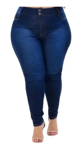 Calça jeans feminina plus size cheap mercado livre
