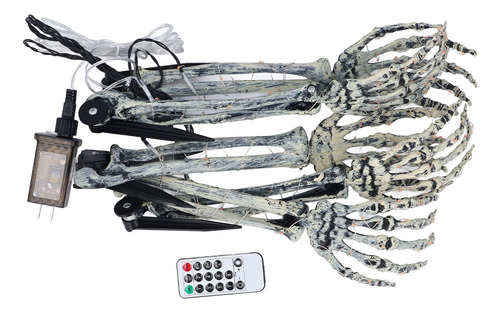 Estacas Led 5 En 1 De Plástico Skeleton Arm
