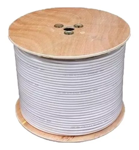 Cable para Amplificador de Señal TV 30Mts Armado Coaxial RG6 DIXON 