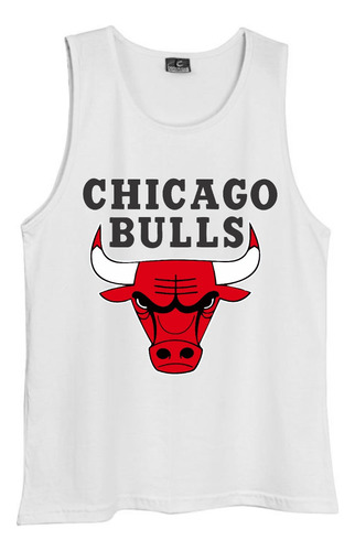 Musculosa Chicago Bulls Logo 