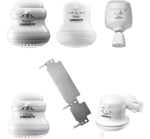 Resistência Para Lorenzetti Maxi Ducha Ultra 127v-5500w Cor Cinza Ms Eletro Eletrônica