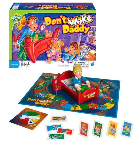Juego De Mesa Don't Wake Daddy Hasbro, Edad 3+
