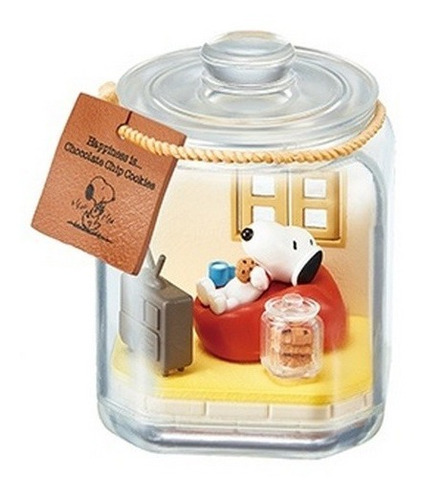 Snoopy & Friends Terrarium Happiness Is Chocolate Chips