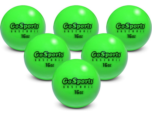 Pelotas De Béisbol Con Peso Gosports Pack De 6 Pelotas